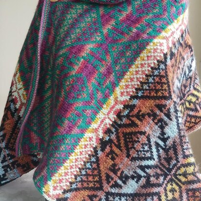 Fair Isle Wrap