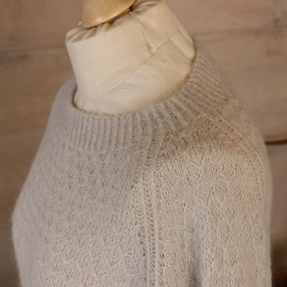 Farra Sweater in The Fibre Co. Cirro - Downloadable PDF