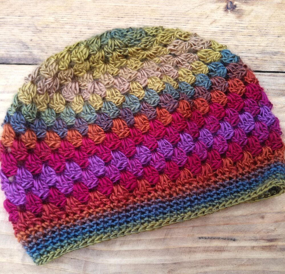 crochet boho hat