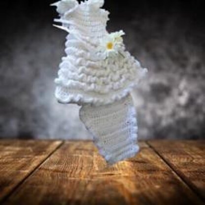 Wedding Doll Dress for 18inch doll