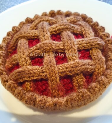 Mrs Claus Gonk Gnome & her Cherry Pie