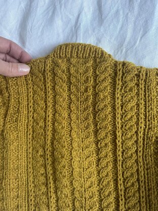 Yellow days cardigan