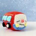 Nobu-chan the baby bus amigurumi pattern by amigurumei