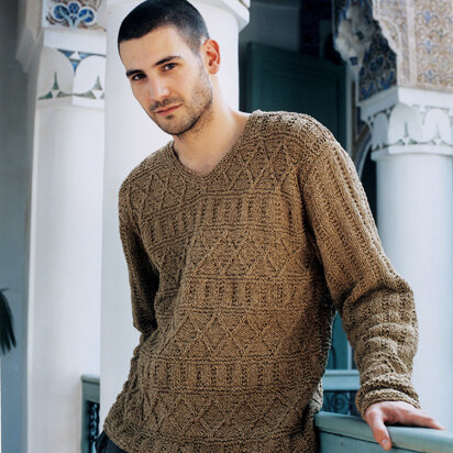 Noah Sweater in Rowan Summer Tweed