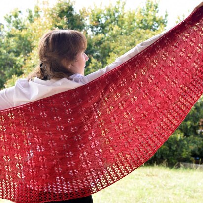 Ellysia Shawl - knitting pattern