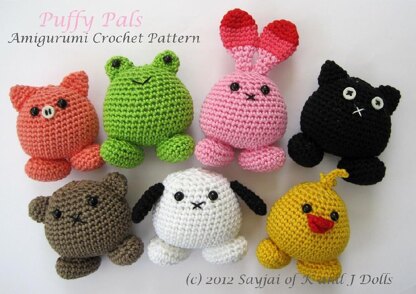 Puffy Pals Amigurumi Crochet Pattern