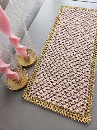 Rose Gold Table Runner