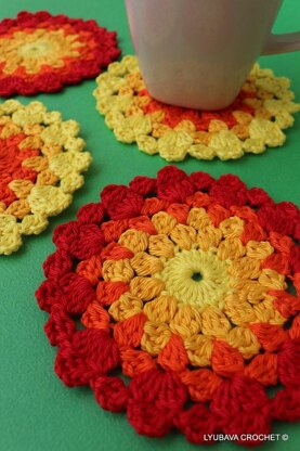 Crochet Coaster Pattern "Easter Decor" PDF