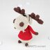 Christmas deer Pattern Amigurumi