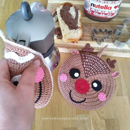 Reindeer Potholder