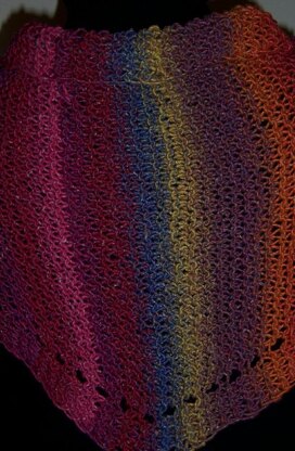 Summer Sunset Shawl