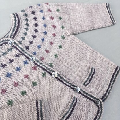 Unicorn Trails Baby Sweater