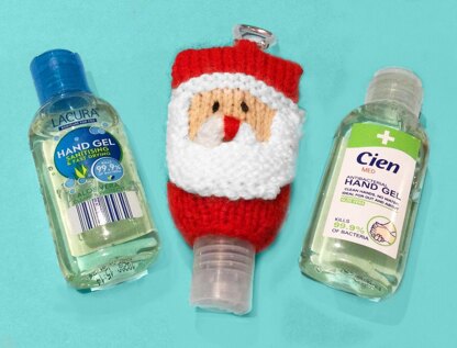 Christmas Santa Sanitizer Bottle Cover