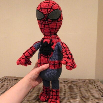 Spiderman plush amigurumi
