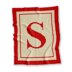 Initial Letter S Blanket C2C Crochet Pattern Alphabet Afghan Kids Room Decor Throw