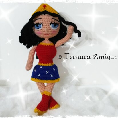 Doll WONDER WOMAN crochet pattern