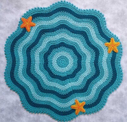 Round Baby Blanket 5