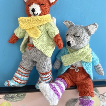 Fox In Socks & Little Wolf Toys