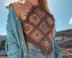 Granny square fringe top