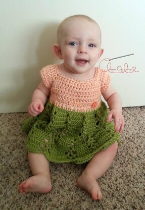 Ribbon & Lace Infant Dress eBook