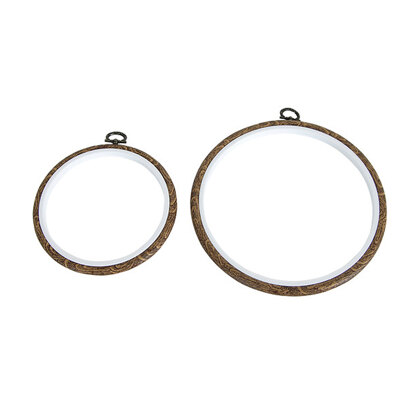 DMC Round Flexi Hoop 13 cm / 5in - Wood