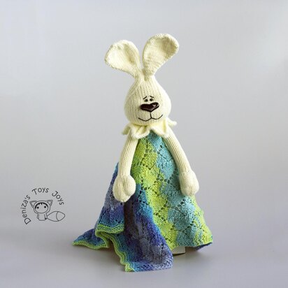 BunnyToy Baby Lace Blanket - knitting pattern