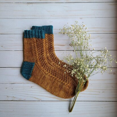 Winter Sun Socks