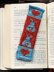 Intarsia Hearts Bunnies Bookmark