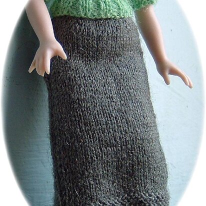 1:12th scale Ladies Pencil Skirt