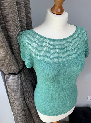 Stitch Wrapped Summer Top