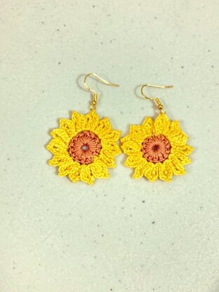 Sunflower Earring