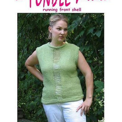 Running front shell 309 - knitting pattern