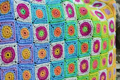 Foxgloves Crochet Blanket Pattern Book Crochet pattern by Amanda