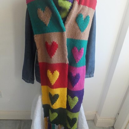 Heart Scarf