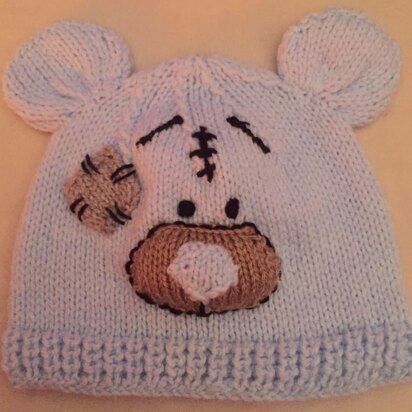 Baby 'Bluey' Hat Newborn to 6mths