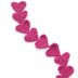 Easy Knit Heart Garland