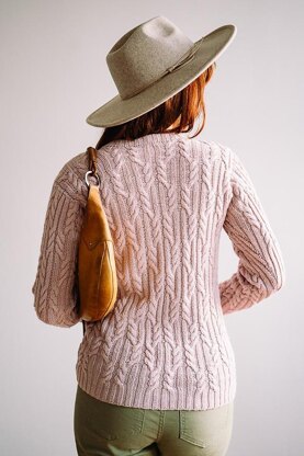 K939-Cascading Cables Sweater