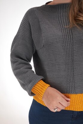 Sunshine Crop Sweater