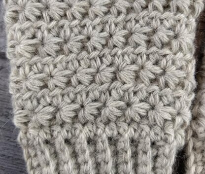 Oliver Fingerless Gloves - Kickin Crochet