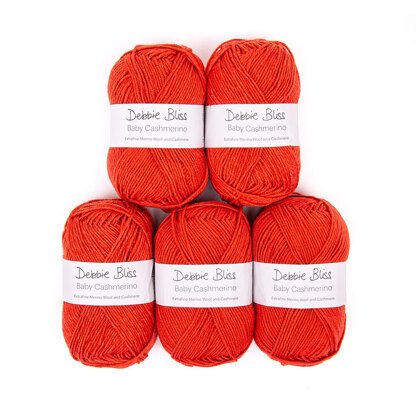 Debbie Bliss Baby Cashmerino 5 Ball Value Pack