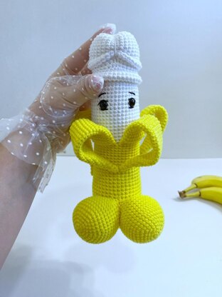 Banana Penis crochet adult toy
