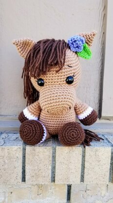 Pretty Crochet Horse