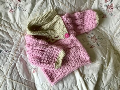 Little Poppy Puff Sweater