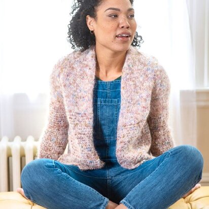 Bixby Cardigan in Berroco Artesia & Providence - Downloadable PDF