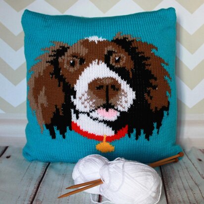 Springer Spaniel Cushion Cover