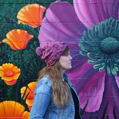 Pop & Fizz Beanie - knitting pattern