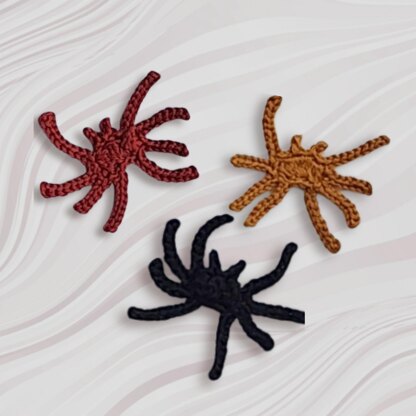 Halloween spider garland