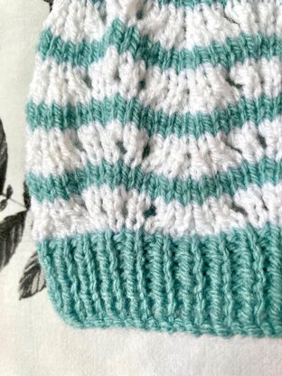 Sea foam beanie