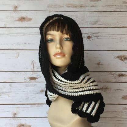 Savannah Reversible Hoodie Scarf