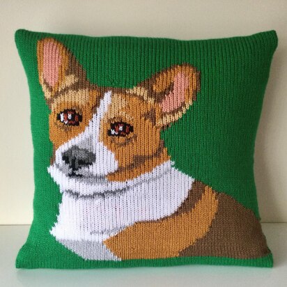 Welsh Corgi Cushion Cover